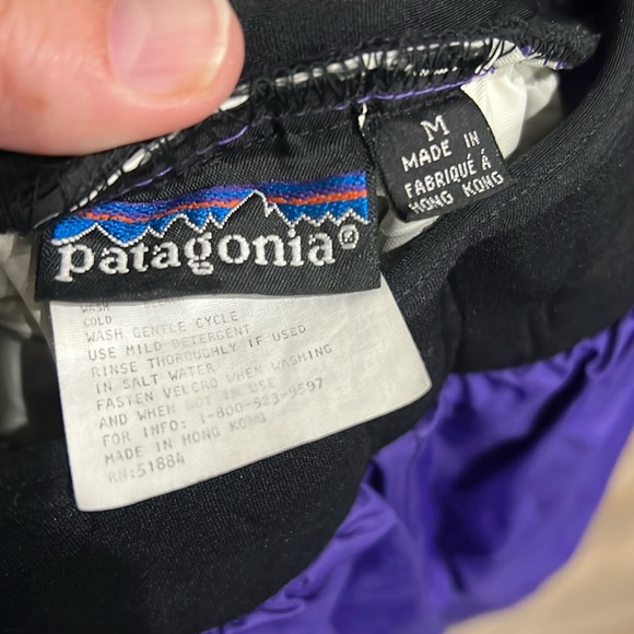 Vintage Patagonia purple nylon pants - Picture 2 of 7